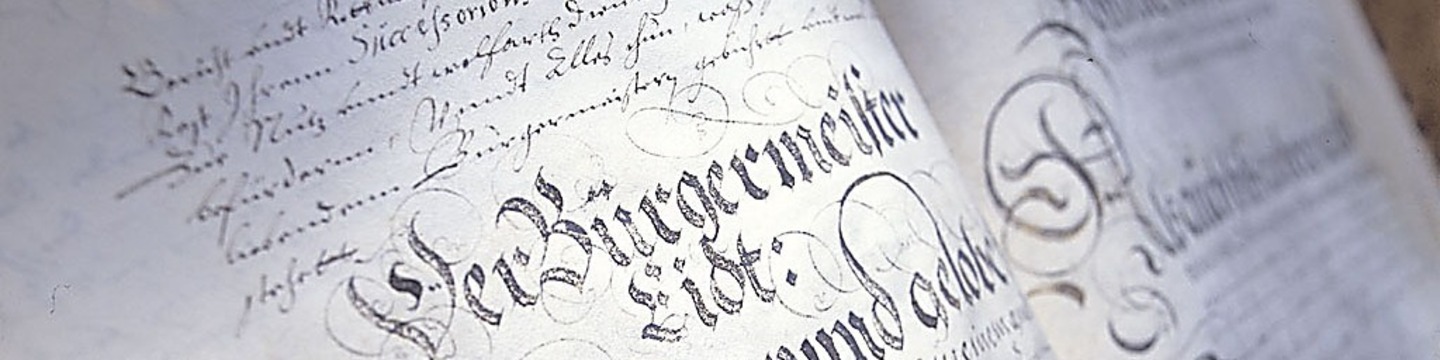 Historisches Dokument